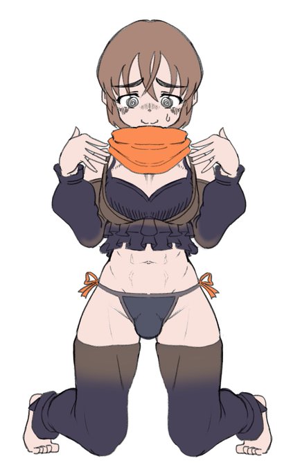 深夜テンションで描いたトドコス太眉隊長概念 