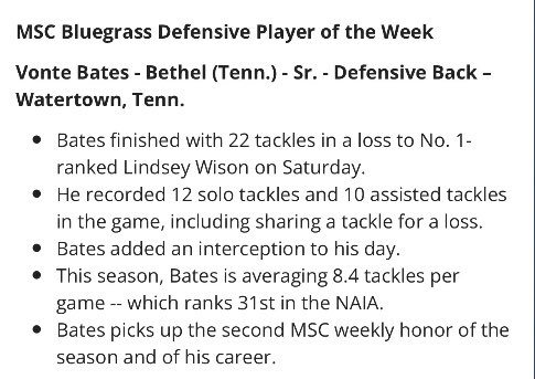 OnTopAthletics's tweet photo. 🤷🏽‍♂️🤷🏽‍♂️🤷🏽‍♂️ OTA College Just a kid from Watertown @PurpleTigersFB We have ballers too! @vontebates for the 2nd time this year! @WilsonCoSports @d1highlights @TBSports5 @thompsmd23 @MISTA_10 @jhackett14 @jaywebsterg #STHUAW  #WilsonCountyMade https://t.co/Ttz97RJ0Dh