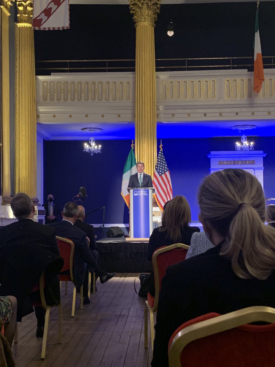 stephand90's tweet photo. A historic venue for discussing significant issues: corporate tax, EU-US Trade and Technology Council, the Ireland-US relationship and how US companies have made Ireland their home. ⁦@iiea⁩ https://t.co/TPHEfDNmmP