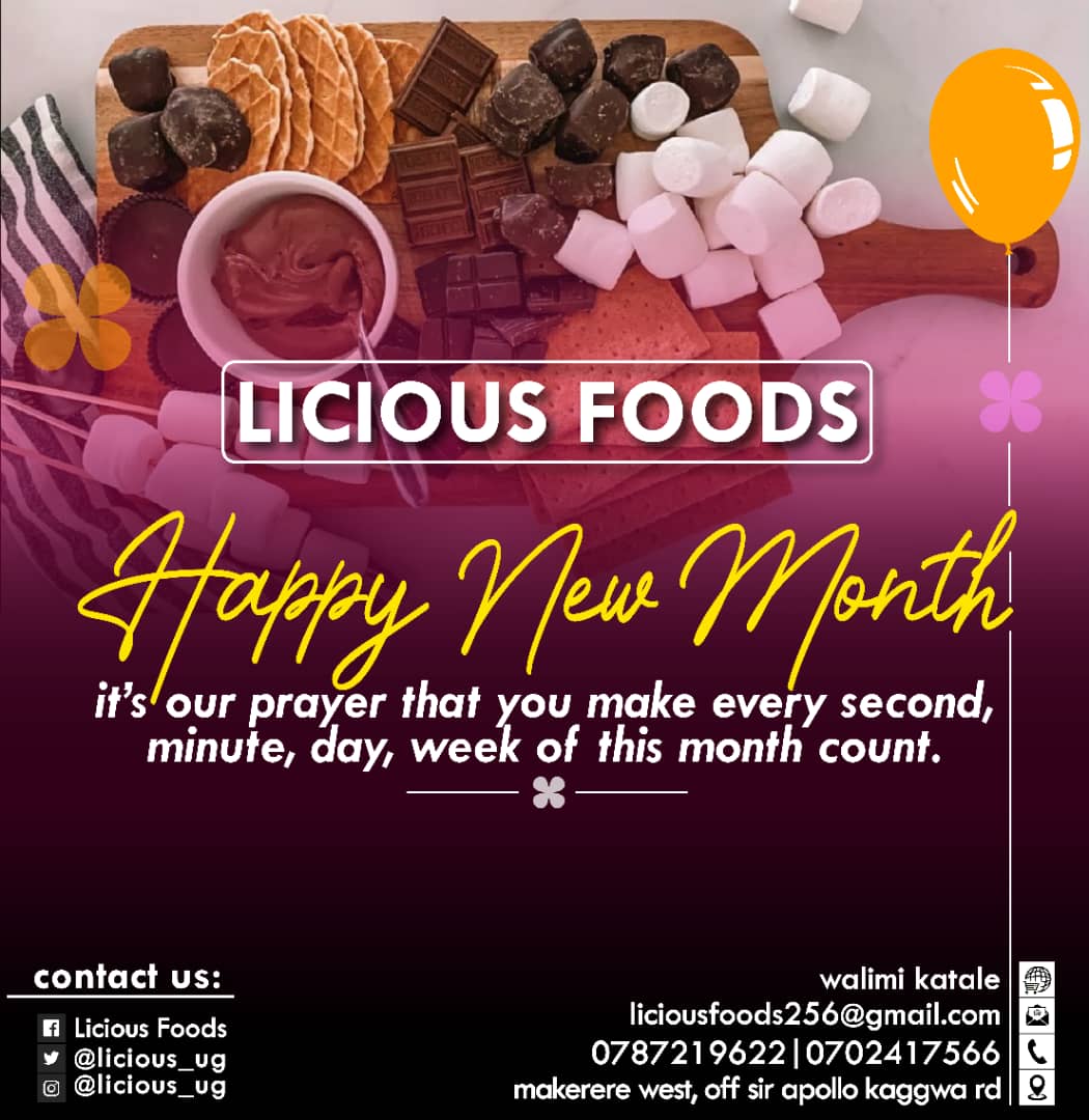 licious_ug's tweet photo. Wishing you great tidings as we come to the end of the year🥳🥳🥳

Happy New Month To You our Lovely Customers❤ https://t.co/db3l8C6npx