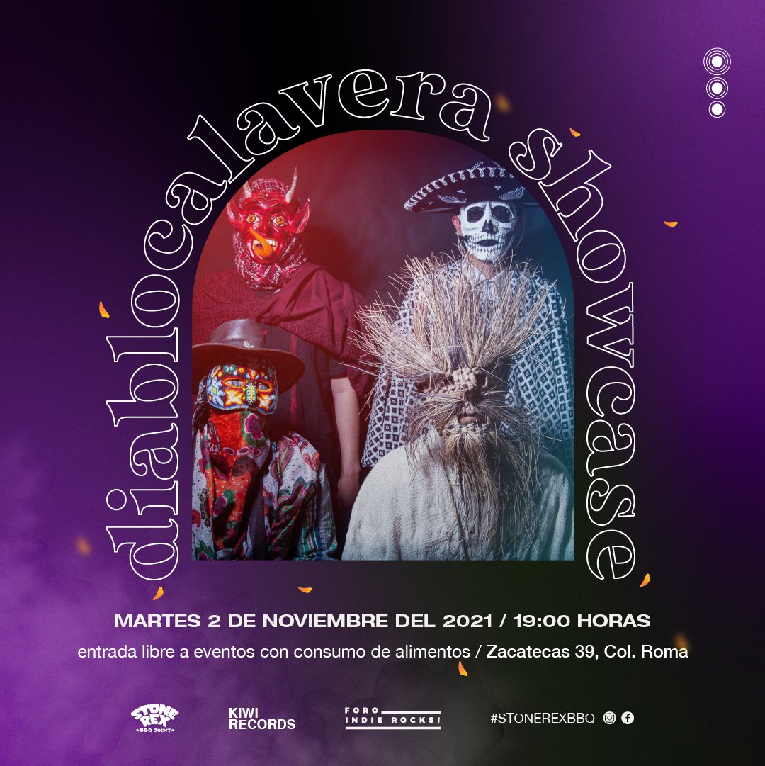 ForoIndierocks's tweet photo. Mañana se arma el mero buen festejo de Día de Muertos con mucha música que te guiará por un camino de luz. ¿En cuál te vemos? 💀🧡
🎟️ @diablocalavera - https://t.co/v09EJUPzr7
🎟️ @brujadetexcoco - https://t.co/YQF7Ikkj8M https://t.co/UMtU3LjQJG