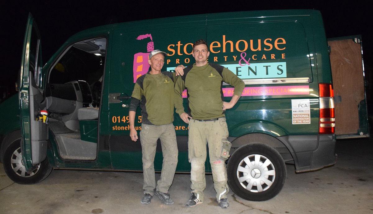 OUR FATHER &amp; SON TEAM 
A big thank you to Teddy, Jac’s dad, who has been working for Stonehouse for the last couple of months while we’ve been so busy. Fantastic to have the benefit of your amazing work ethic, skill, precision and enthusiasm. Any other super-dads welcome!