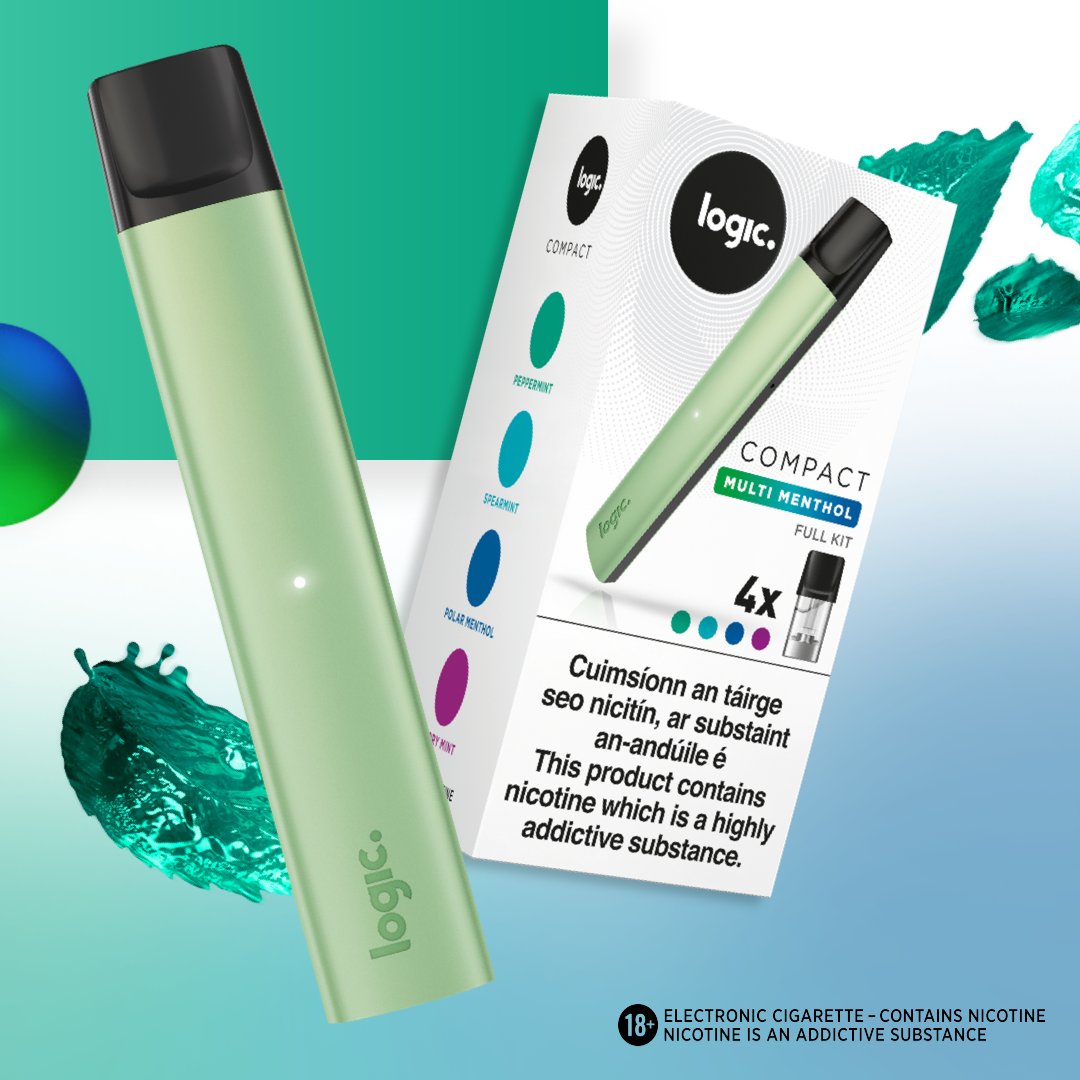 Our Multi Menthol starter kit includes a device and 4 e-liquid pods in  Peppermint, Spearmint, Polar Menthol and Berry Mint. Available online at  https://t.co/AVD7TARJix 18+ Contains Nicotine – Nicotine is an addictive