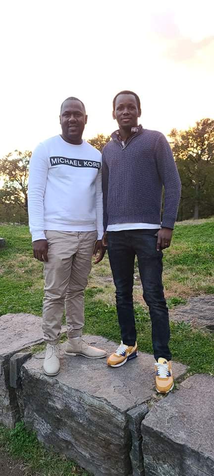 thiernomobah's tweet photo. Somewhere in New York City with my buddy, le Dr. Algassimou Bah https://t.co/tTe7OUT4Lr