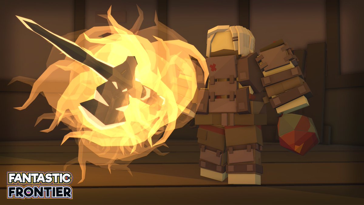 Pic of the Week #5: Light my halberd up and watch it ignite!
#FantasticFrontier #Roblox
