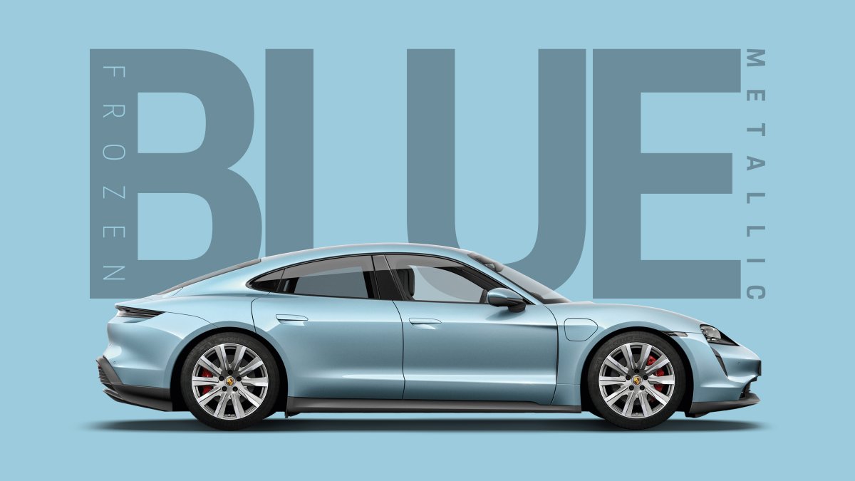 Porsche's tweet photo. Frozen Blue Metallic. Ready to freeze onlookers in their tracks. #MondayBlues https://t.co/uhPwHBPZUw