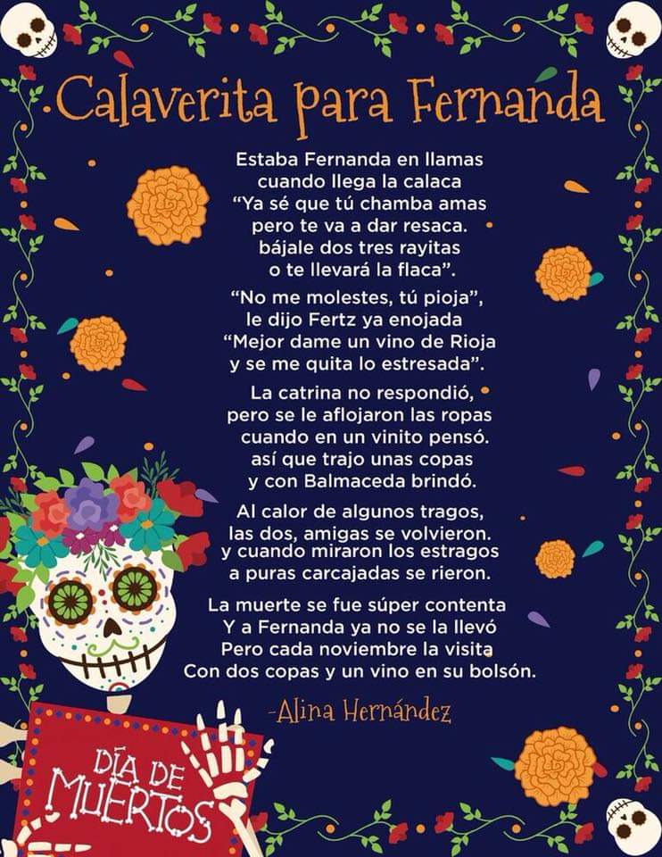 fer_balmaceda's tweet photo. Les dejo por aquí mi #CalaveritaCulinaria @chefkiwilimon ☠ ¡Muchas gracias, @alinahernan! 🔥 Participen, amigos. https://t.co/TwlTY73r5S