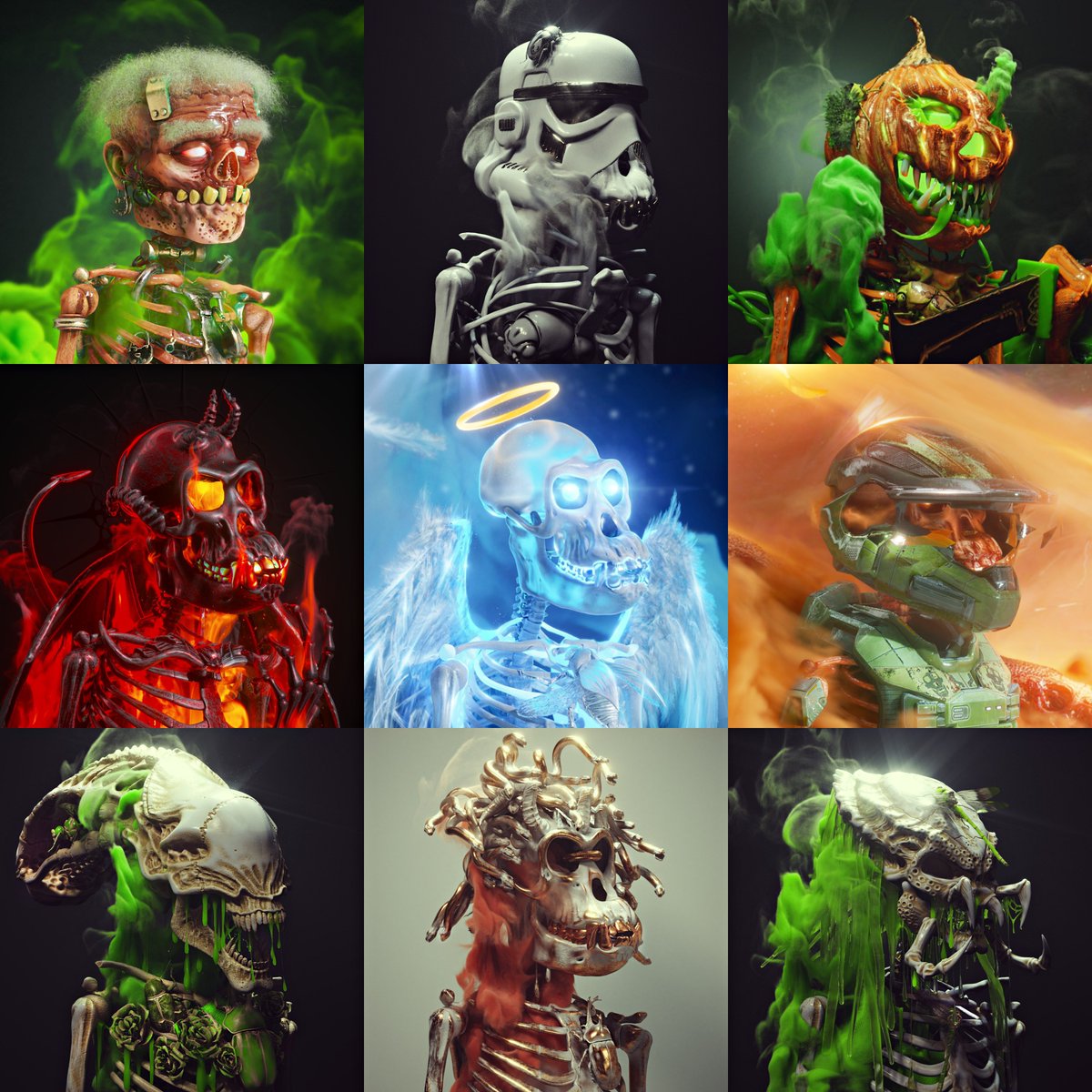 WickedBoneClub's tweet image. We’re giving away 5 monsters to the #NFTCommunity 

🎃 How to enter:

1. Like &amp;amp; RT our post!
2. Tag a fellow NFT friend
3. Comment what monster your most excited about so far!

#WBC #TheMonstersAreComing