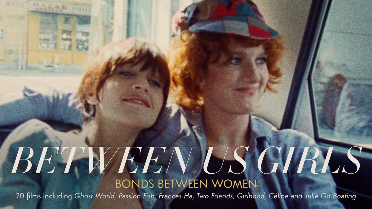 Between Us Girls: Bonds Between Women 🌸 20 films! Now playing on the Channel: criterionchannel.com/between-us-gir… The intense, intimate bonds between women are at the center of these wide-ranging looks at female friendships through both the good times and the bad.