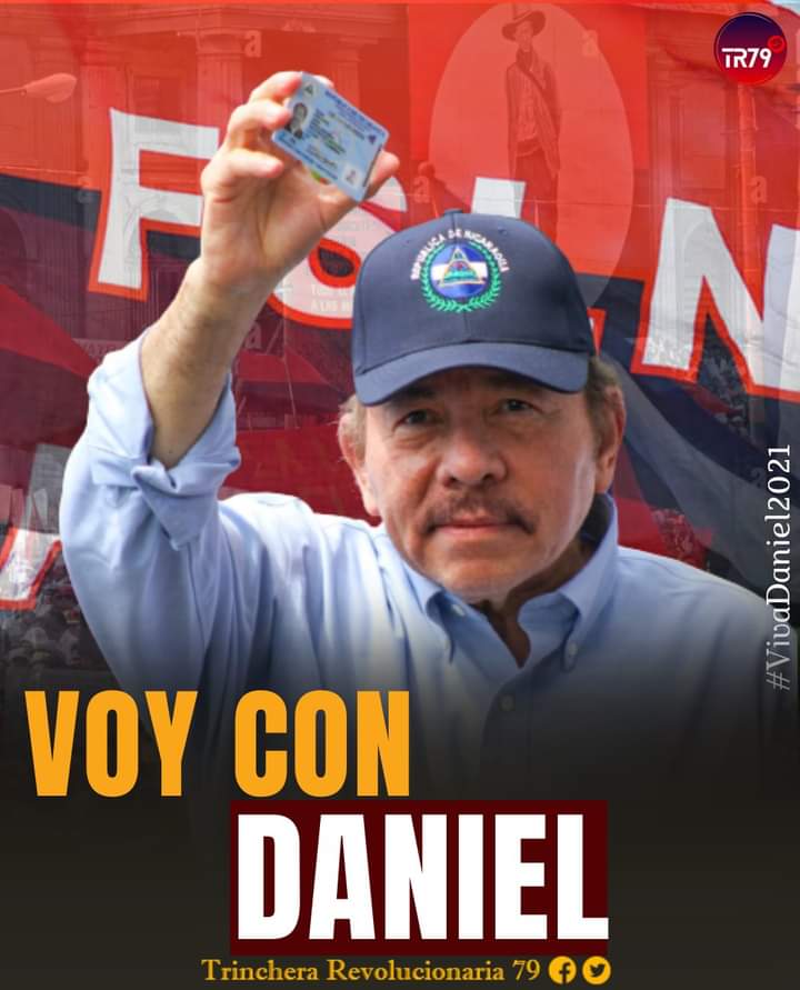 Todos con Daniel a defender la revolución Sandinista.
#A6DiasDeLaVictoria
#NoviembreVictorioso