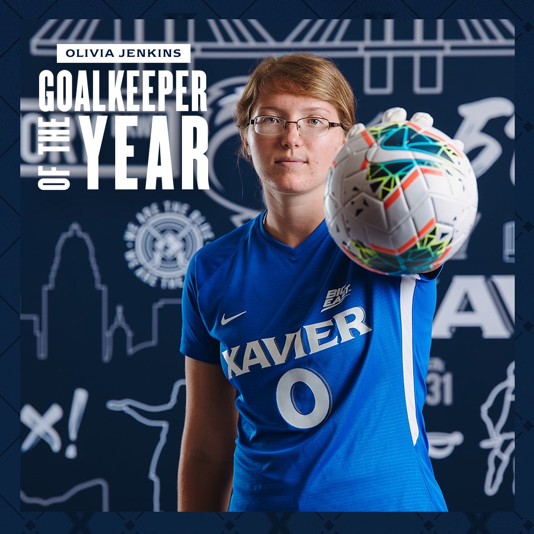 XavierWSOC's tweet photo. The @BIGEAST awards are out and Olivia Jenkins is the BIG EAST Goalkeeper of the Year! https://t.co/c5V2dsa5OV
