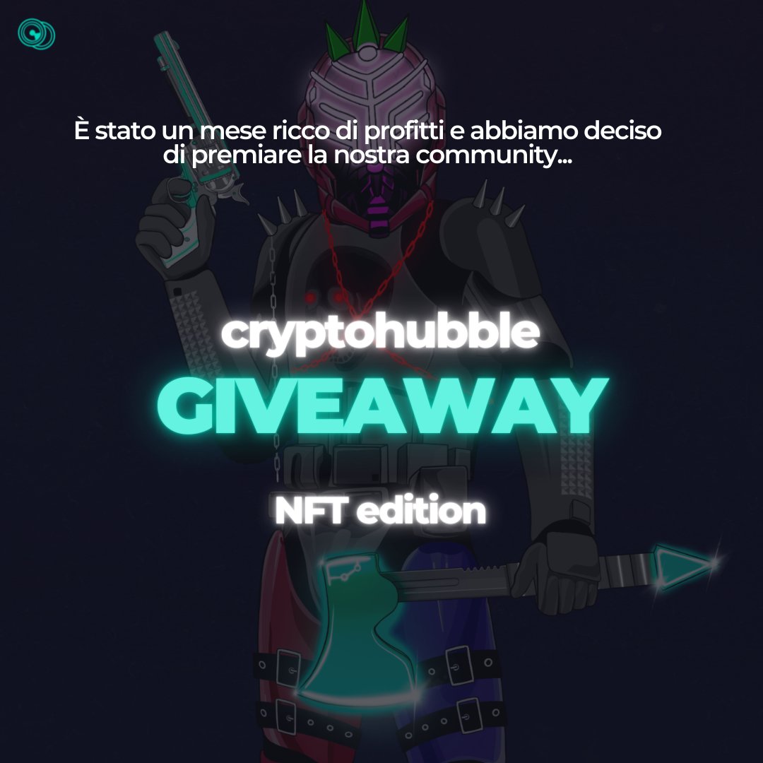 cryptohubble's tweet photo. E' stato un mese pieno di profitti #METAVERSE
Per questo motivo abbiamo deciso di regalare un NFT.

Per partecipare:

1) Seguici su twitter
2) Like + Retweet
3) Tagga 1 amico
3) Entra su Discord (link bio)

Il vincitore sara' annunciato l' 8/11!

Buona fortuna!

#solana #nfts https://t.co/yoO91zPqTG