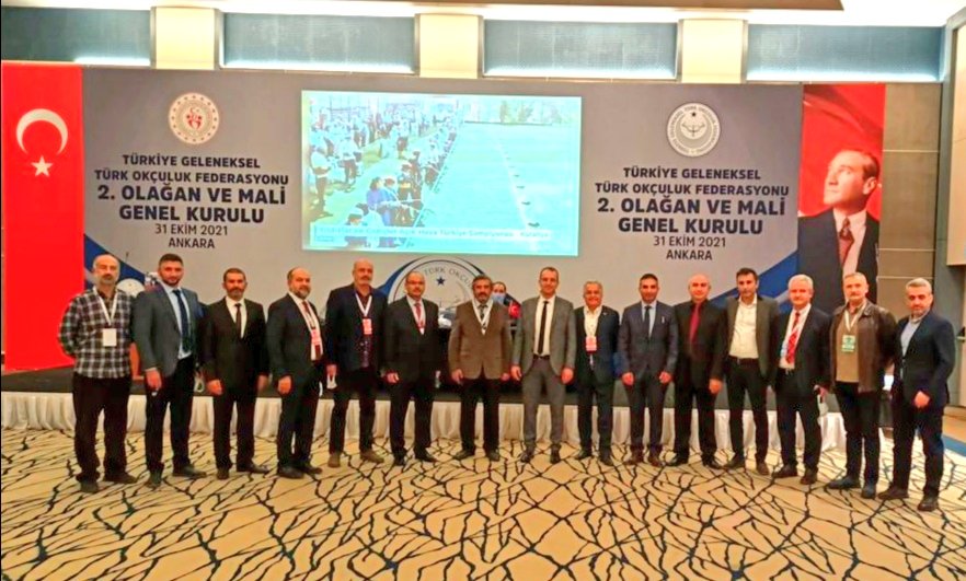 2.Olağan Genel Kurulumuz neticesinde delegelerimizin teveccühüyle Türk Okçuluğuna, kadim kültürümüze hizmete devam etme gururunu, mutluluğunu yaşıyoruz.

Atalarımızın mirasının nesilden nesile taşınması vazifesinde bize güvenen, bu hizmete layık gören Camiamıza müteşekkirim. 🇹🇷🏹