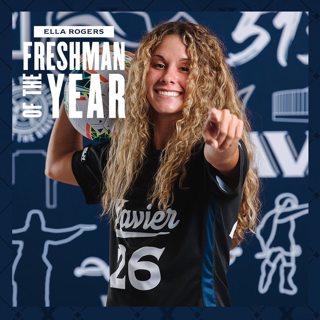 Ella Rogers earns BIG EAST Freshman of the Year honors, earning a spot on the All-BIG EAST Second Team and All-Freshman Team as well!
