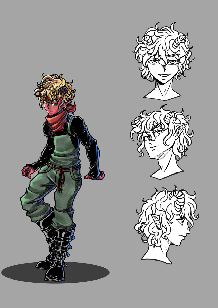 ilustre_gui's tweet photo. Hey yall! wanted to share the character design i did for Virgil, a character from @dbfassbinder  new Book "Saga of the Storm Wizard" (also, i love the protagonist of this book) you can read this book for free here https://t.co/WihBmHDtz3 https://t.co/znaKOdWUwK