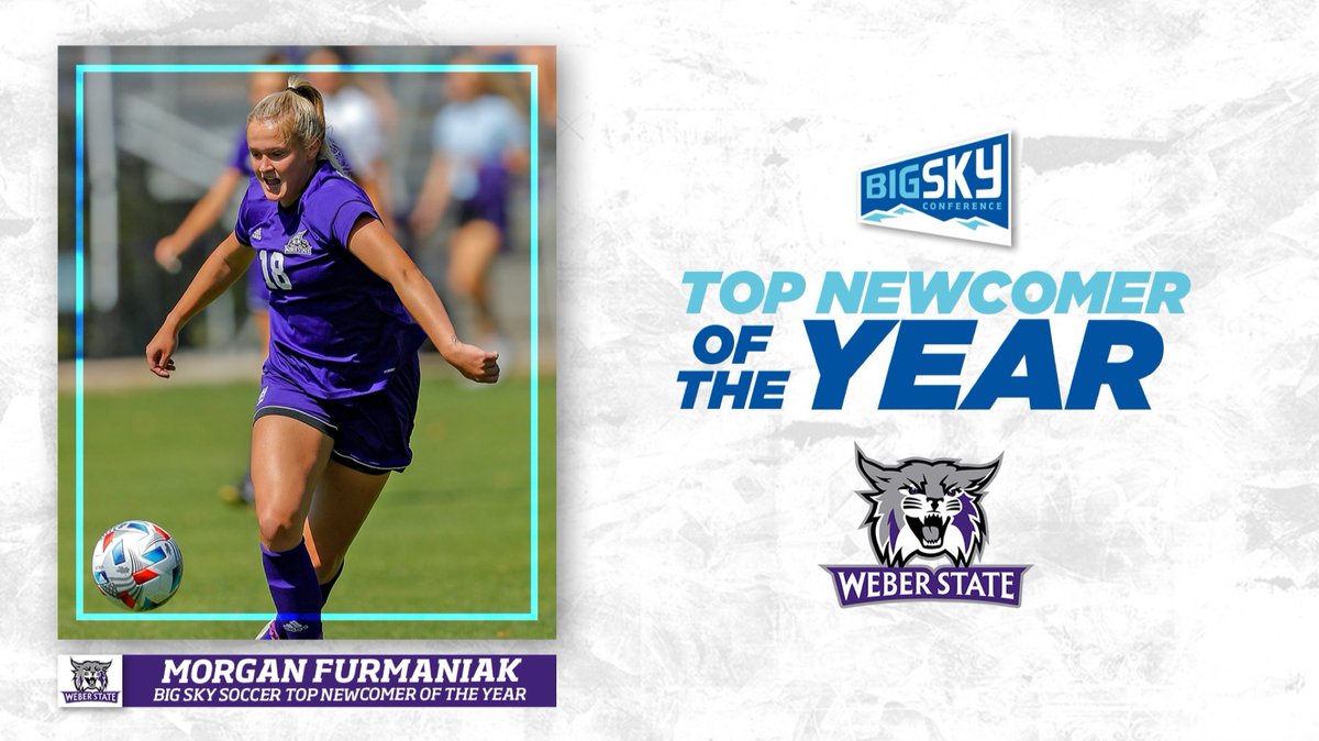 Top Newcomer of the Year goes to <a href="/mofurmaniak/">Morgan Furmaniak</a> after a great first year with <a href="/wsusoccer/">Weber State Soccer ⚽️</a>! 👏 

#ExperienceElevated