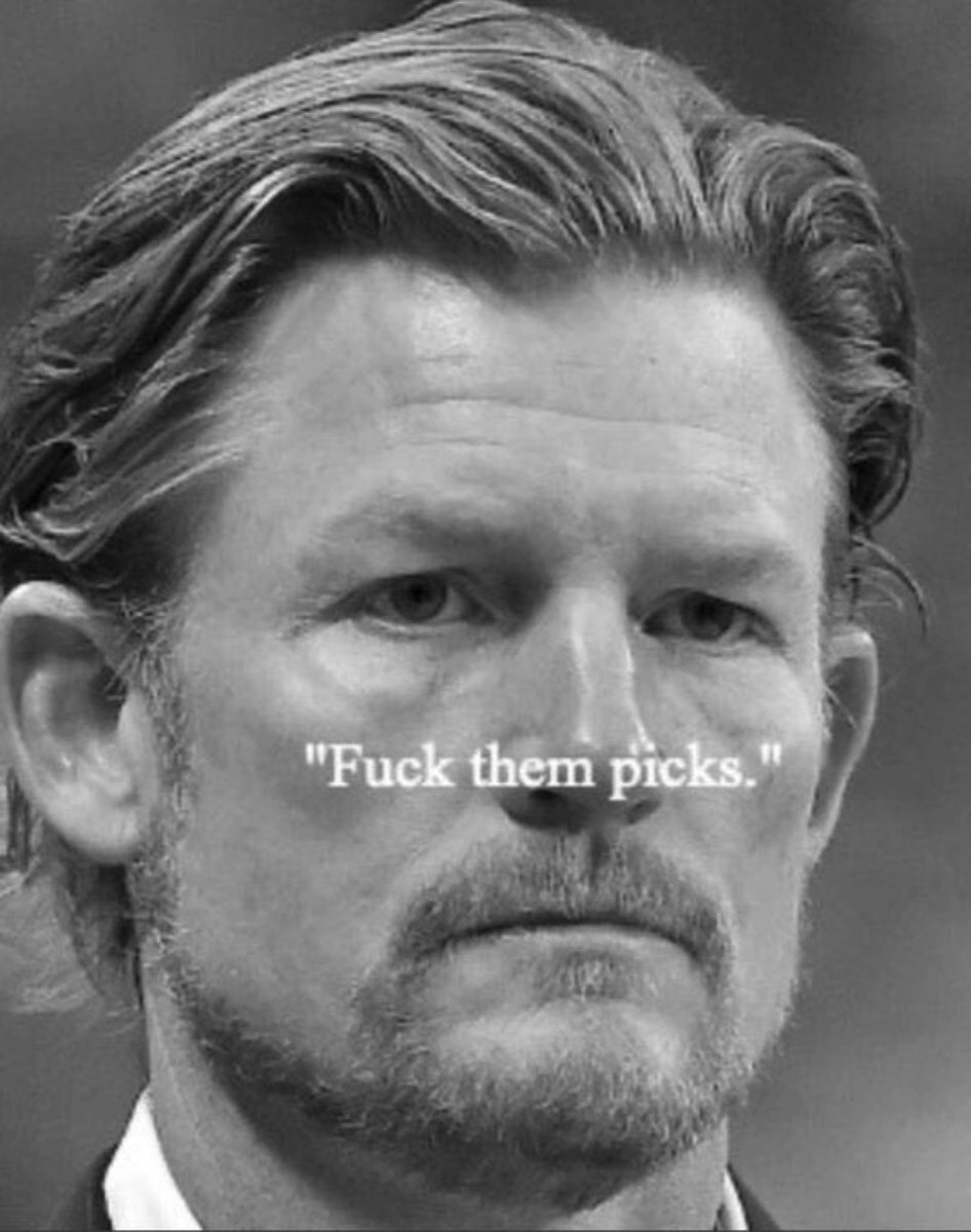 PinkNightmare8's tweet photo. My Seahawk friend is freaking out.  Talking about our lack of picks now. I just sent him my favorite meme. ⬇️ https://t.co/NBDGya1OLH