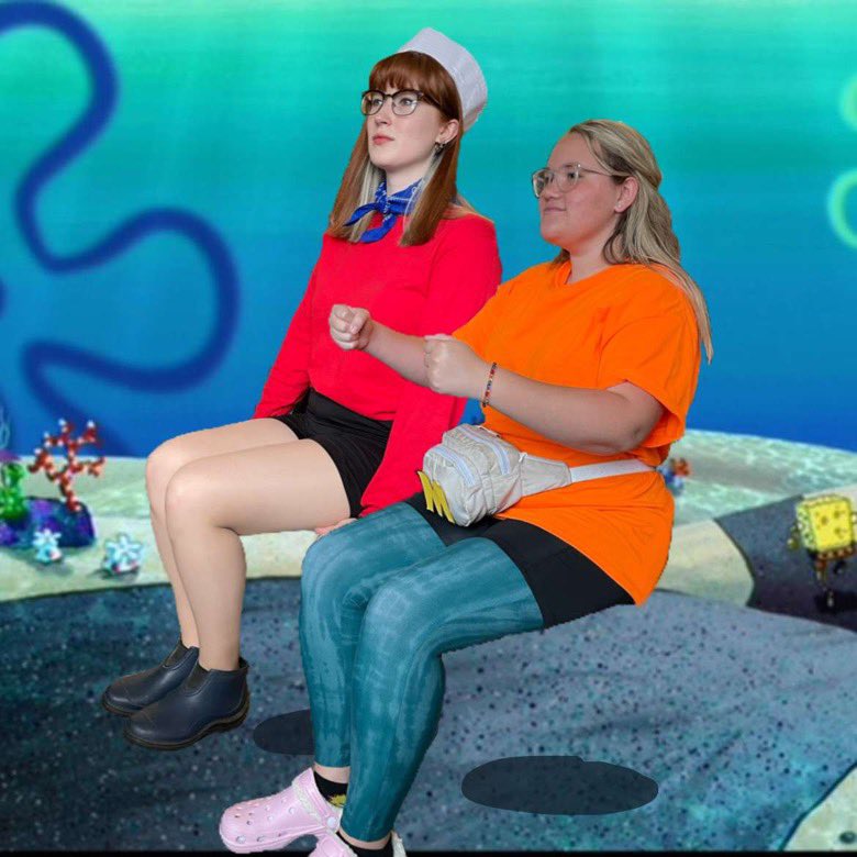 long_kiely13's tweet photo. Mermaid man and Barnacle boy…UNITE https://t.co/h1iMcg9Xns
