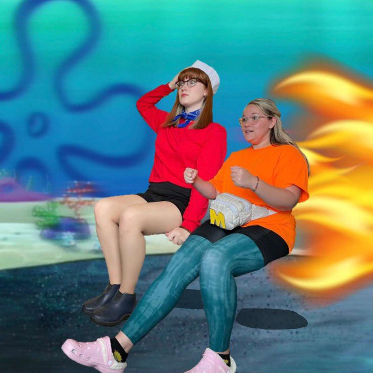 long_kiely13's tweet photo. Mermaid man and Barnacle boy…UNITE https://t.co/h1iMcg9Xns
