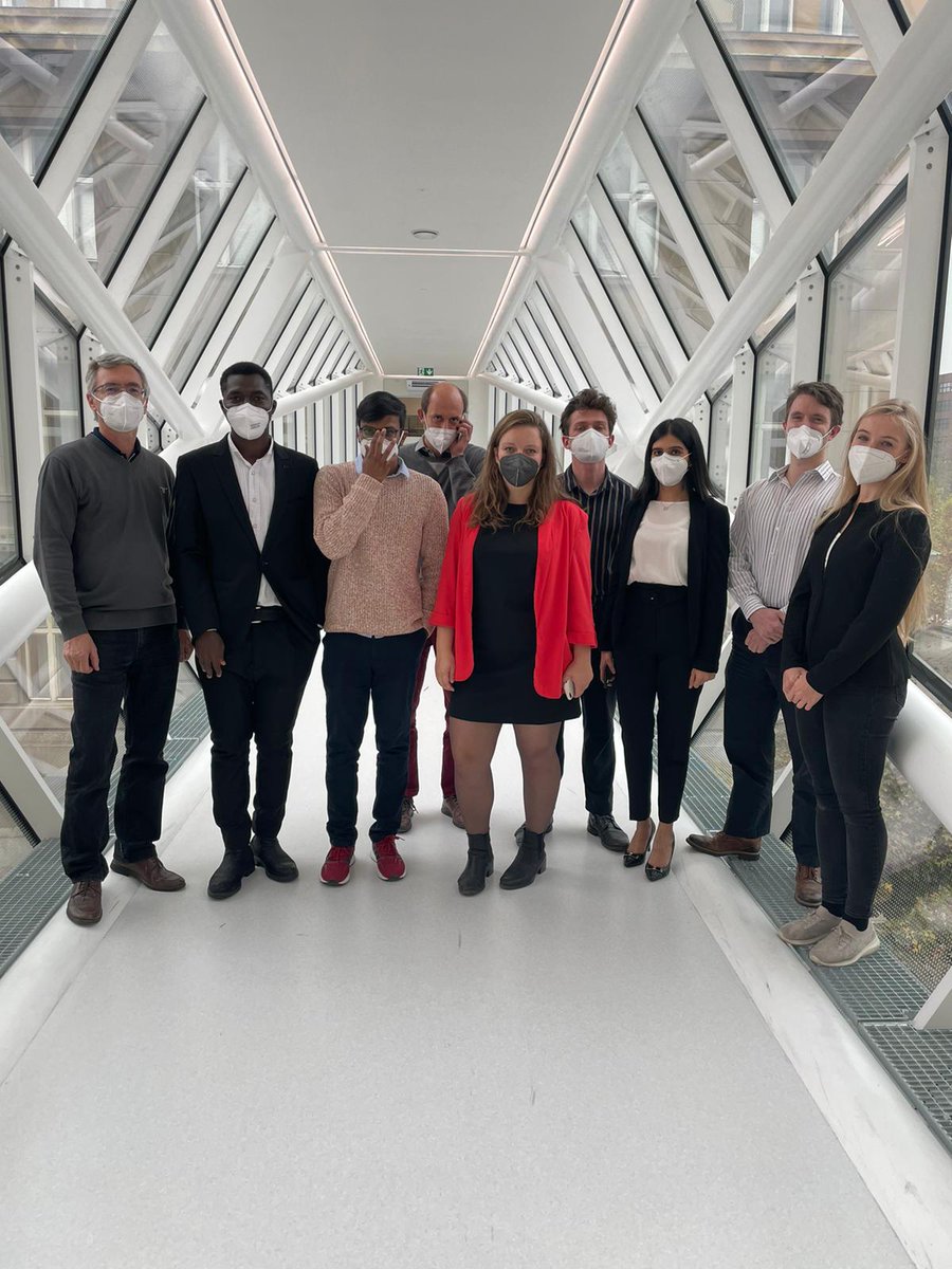abtgroupuct's tweet photo. Say hi to our brand new https://t.co/HXGKFvlWfH.s - @tayyabanoor5 @Godfred06610045  and Christopher Uisk! 🤩
They all defended their thesis today on #anammox, #thermalhydrolysis and #antibioticresistance as a part of   #imete programme provided by @VSCHT, @ugent and @ihedelft https://t.co/v18VxzZjSr