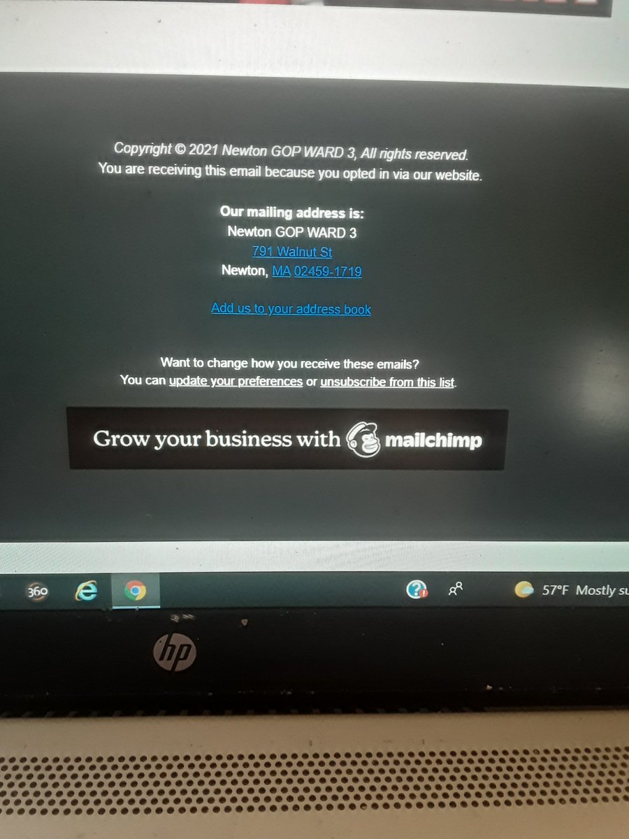 Disclaimer:
Disturbing false and threatening emails/flyers are appearing in Ward 3 Newton.  The photo provides this fake senders address as the Cemetary.  The information is totally FALSE.  #NewtonPD investigating. if you have door cameras of people with these flyers contact NPD.