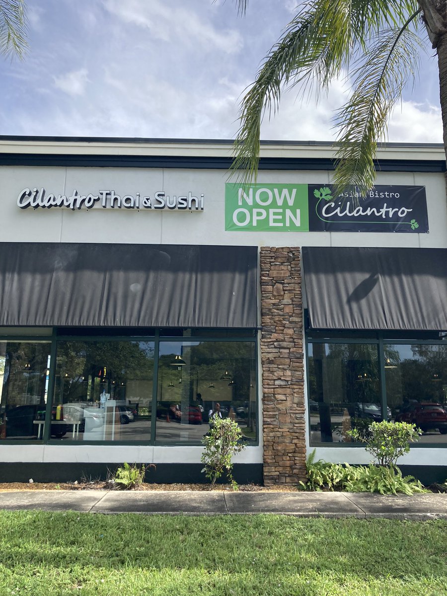 Cilantro Asian Bistro In Davie (davie_in) Twitter