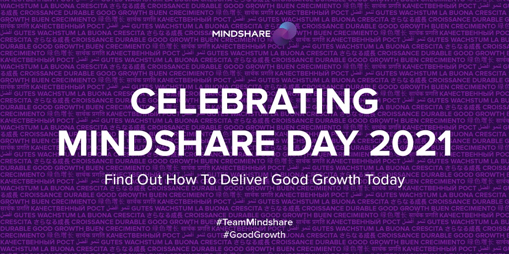 Hoy celebramos!!
Mindshare Day 2021💜
#TeamMindshare #GoodGrowth