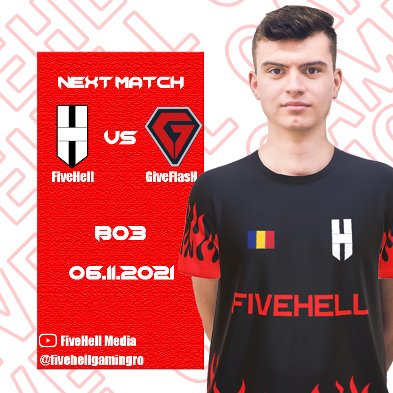 fivehellgaming's tweet photo. 😁Our next match: FiveHell Gaming vs GiveFlasH BO3
06.11.2021, 20:30, Live on FiveHell Media!!
https://t.co/UlJVQXRzFe https://t.co/BWZqk6CnSL