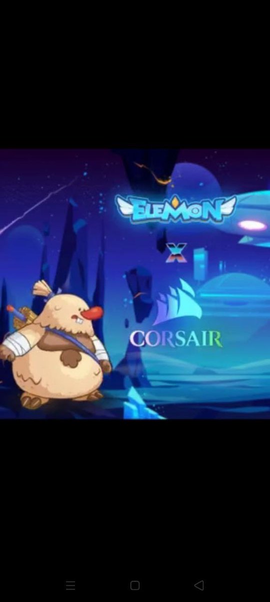 manhgold2's tweet photo. @coingecko @Elemongame and @Corsair will make a perfect team. Becoming a boss of gamefi is too easy for them. Let’s rule the metaverse together.#Elemon https://t.co/AoTnrCVHqV