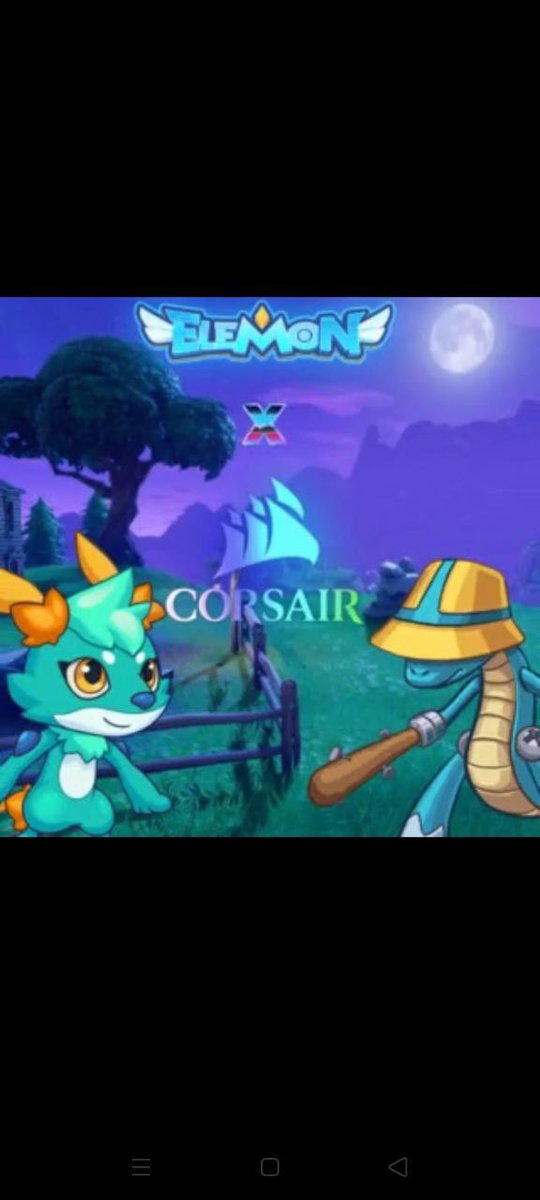 manhgold2's tweet photo. @AltCryptoGems The colossal of traditional gaming now joins the team of @Elemongame. We will conquer the NFT and Metaverse market together. Go go @Corsair.#Elemon https://t.co/4YuQcRla3k