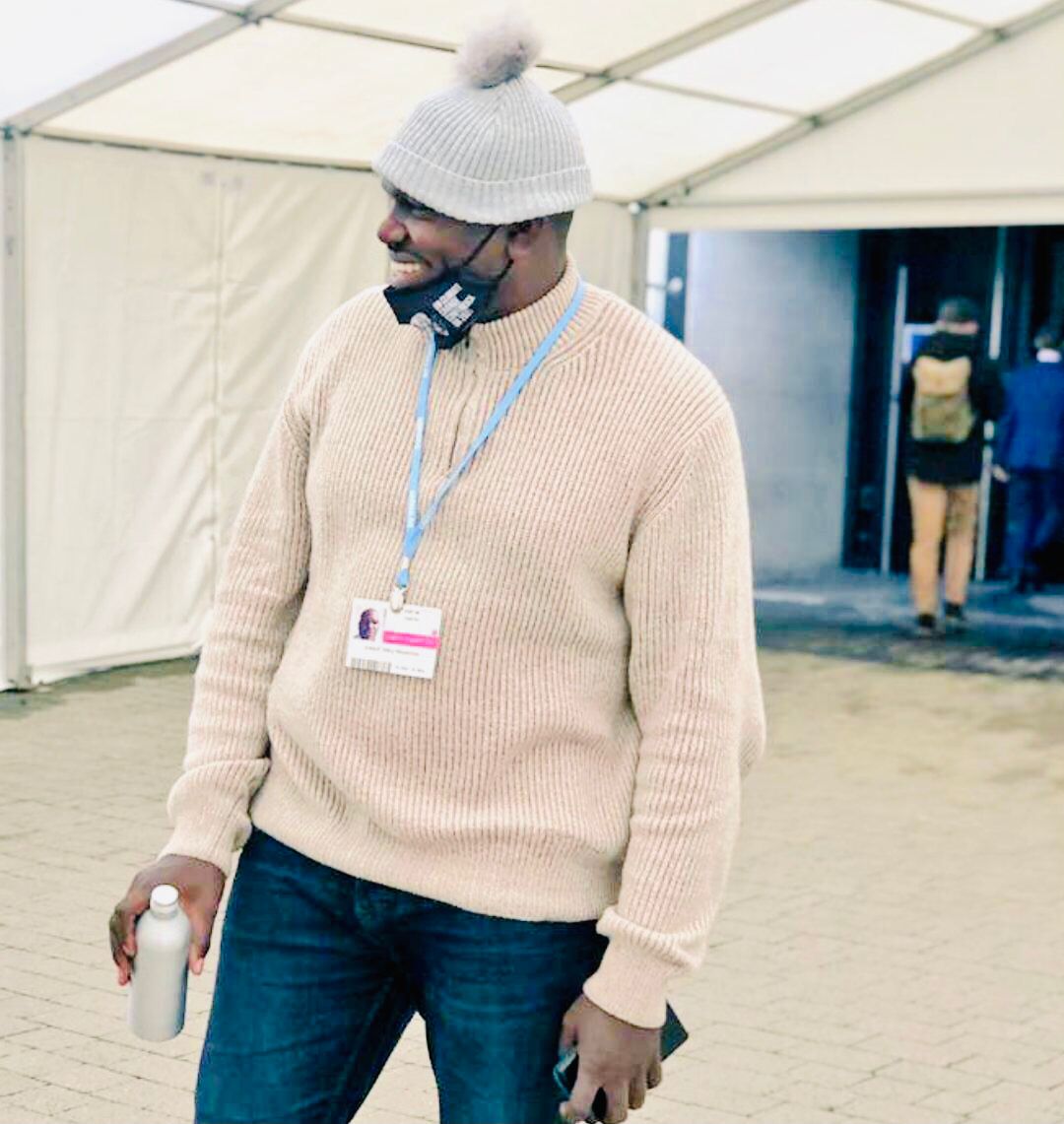 LilHandsGoGreen's tweet photo. Commeth the hour commeth the man - some of  the many faces of Our Founder &amp; Team Leader @JosephMasembe1 at  @COP26 https://t.co/BiaDZJK9eL