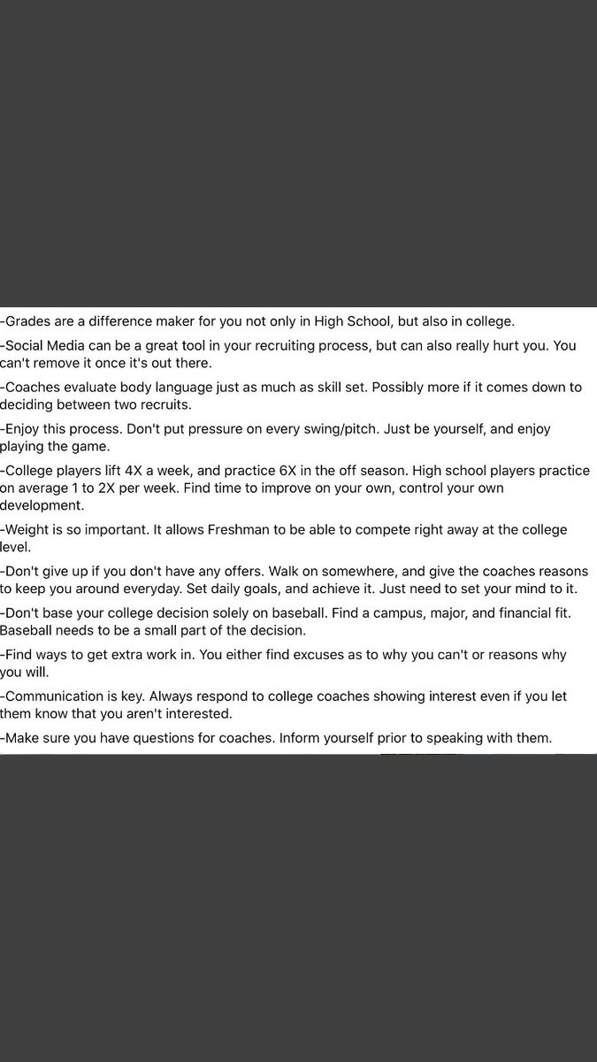 Recruiting 101🥎🏌️♂️ tweet media