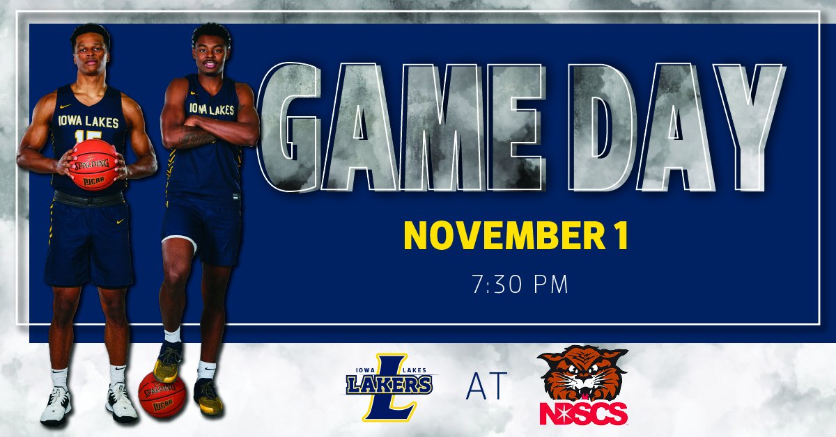 IowaLakesMBB's tweet photo. It's about that time. You can watch the game here: https://t.co/5IIhvbRp7e https://t.co/a2sUv2hDkd