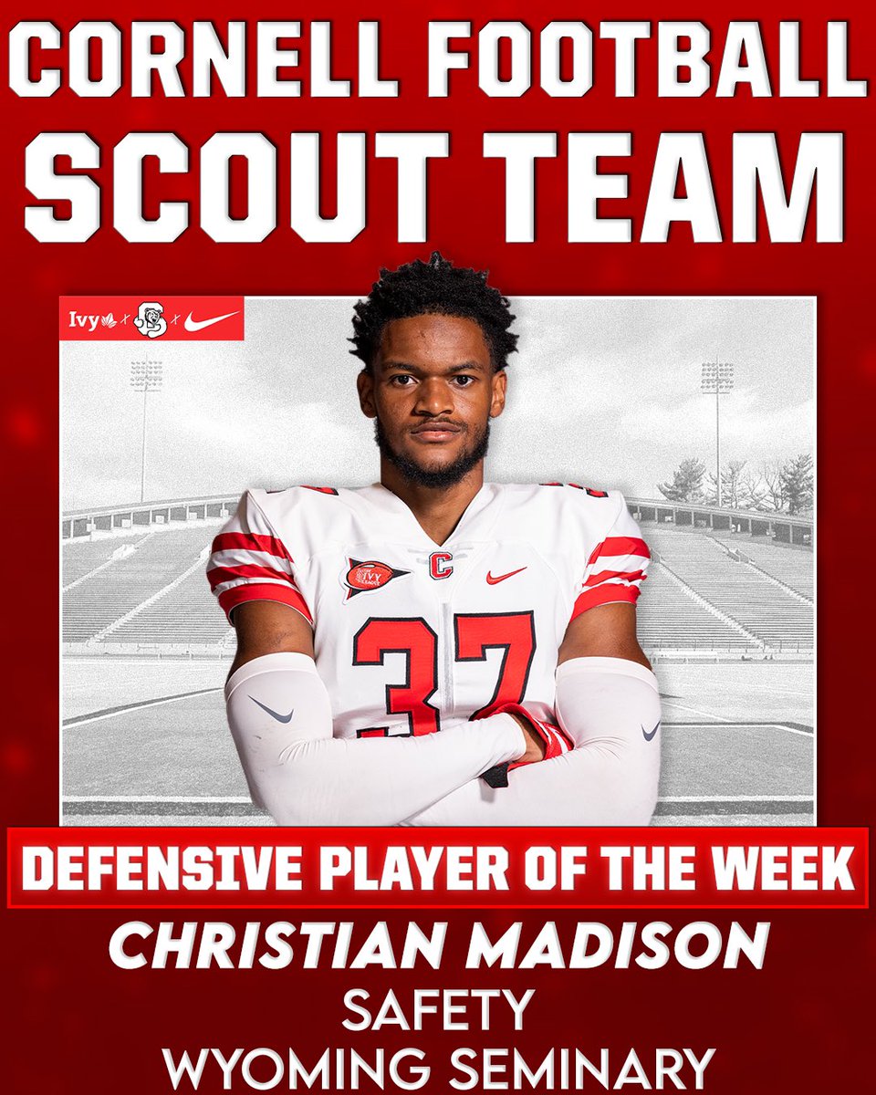 BigRed_Football's tweet photo. Big Red Scout Team Players Of The Week: 🔴⚪️

#️⃣3️⃣7️⃣ Christian Madison
#️⃣6️⃣3️⃣ Davis Watson
#️⃣8️⃣2️⃣ Ayden Anderson https://t.co/tsNcjbVa6Y