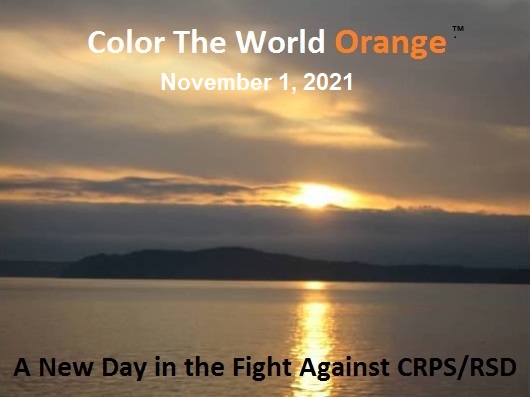 CRPSOrangeDay's tweet photo. It's here! Today is the eighth-annual Color The World Orange for CRPS/RSD Awareness! Make sure to wear some orange and post a picture to social media with the hashtag: #CRPSORANGEDAY Learn more on our website: https://t.co/iuvlKIG8pB https://t.co/5xUb5ioA7o