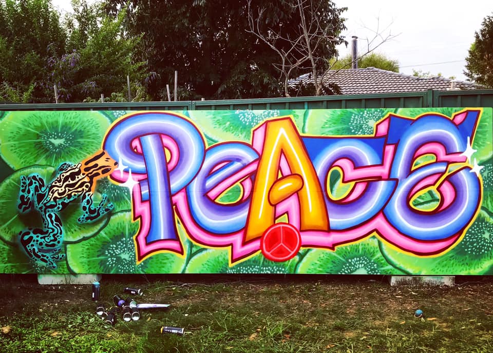 #solana #SolanaNFT #SolanaNFTs 
<a href="/SolanaNews/">UselessCrypto</a> <a href="/daily_solana/">SolanaDaily</a> <a href="/SolanaNFT/">Hello Solana</a> <a href="/SolanaMBS/">Solana Monkey Business</a> <a href="/SOLBigBrain/">S◎L Big Brain</a> <a href="/gaius1337/">Gaius🌿📚🪶</a> <a href="/holaplex/">Holaplex</a> <a href="/sainteclectic/">The Saint Eclectic</a>  <a href="/Pixeltoy/">Pixeltoy.sol 🇦🇺</a> @Immortalis_sol
Before there were monkeys, there was frog and PEACE ☮️🐸
#brosey #art #Artist #painting #streetart #peace #love