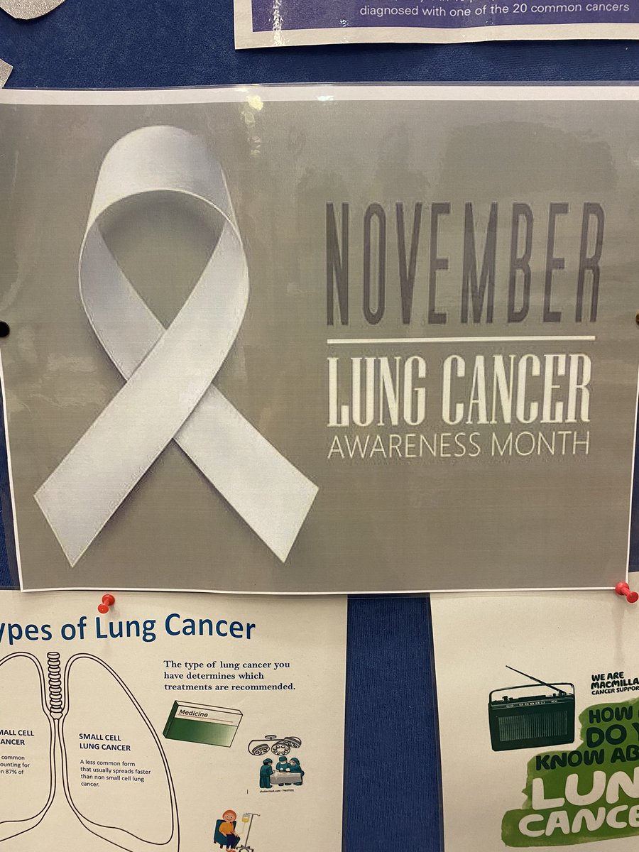 Lindsey Dawson ๐ (@lindseyadawson) on Twitter photo 1st November and the start of Lung and pancreatic cancer awareness month. Thank you so much <a href="/hpb_stockport/">Stockport HPB Specialist Team</a> & Lung team for their fantastic awareness board in the main entrance ๐ค๐ #LungCancerAwarenessMonth #PancreaticCancerAwarenessMonth <a href="/GooderSteph/">Steph Gooder</a> <a href="/helshow1/">HH</a> <a href="/NicolaFirth6/">Nicola Firth</a> 1st November and the start of Lung and pancreatic cancer awareness month. Thank you so much <a href="/hpb_stockport/">Stockport HPB Specialist Team</a> & Lung team for their fantastic awareness board in the main entrance ๐ค๐ #LungCancerAwarenessMonth #PancreaticCancerAwarenessMonth <a href="/GooderSteph/">Steph Gooder</a> <a href="/helshow1/">HH</a> <a href="/NicolaFirth6/">Nicola Firth</a>