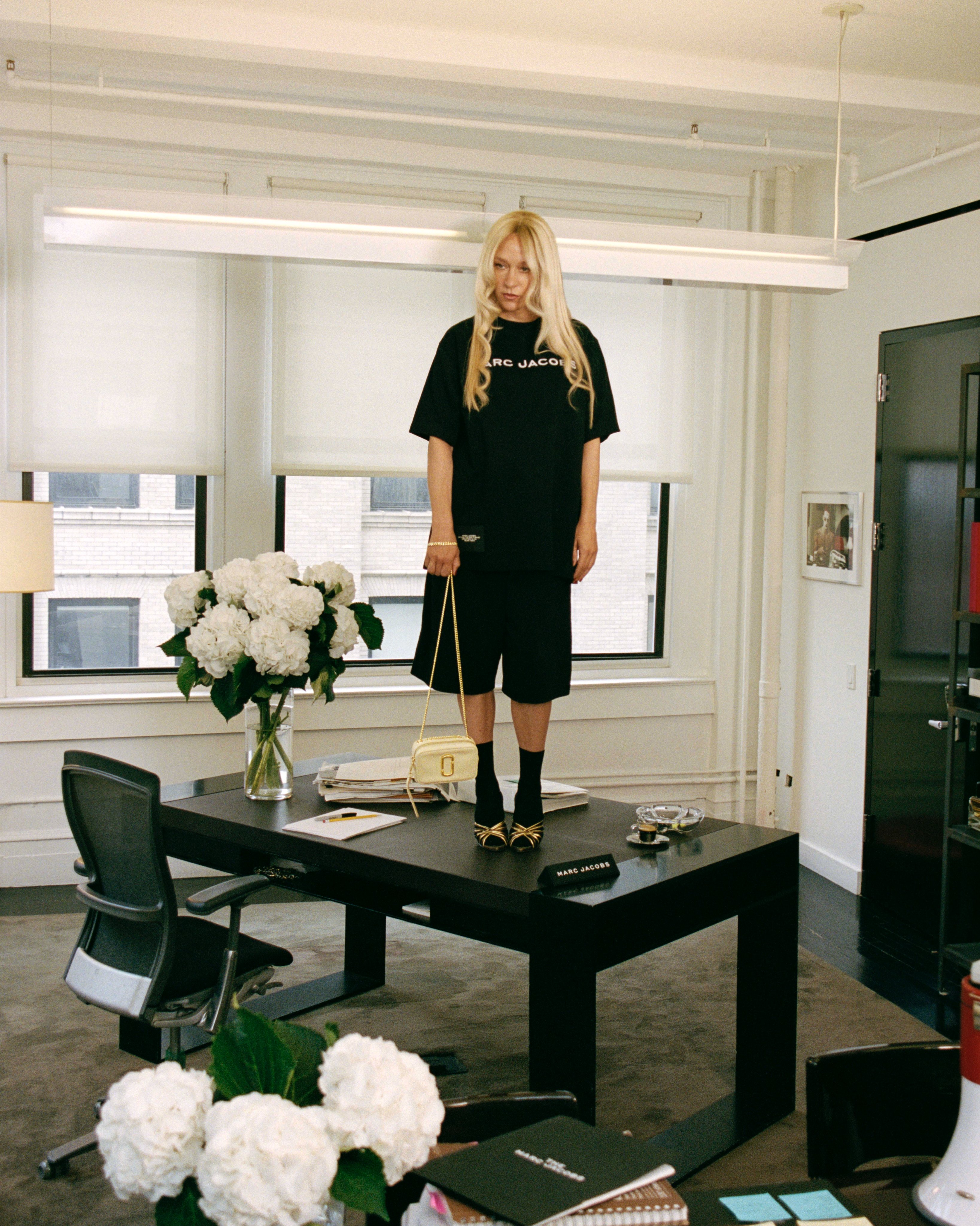 Marc Jacobs on X: Chloë in Marc's 72 Spring St. office for THE