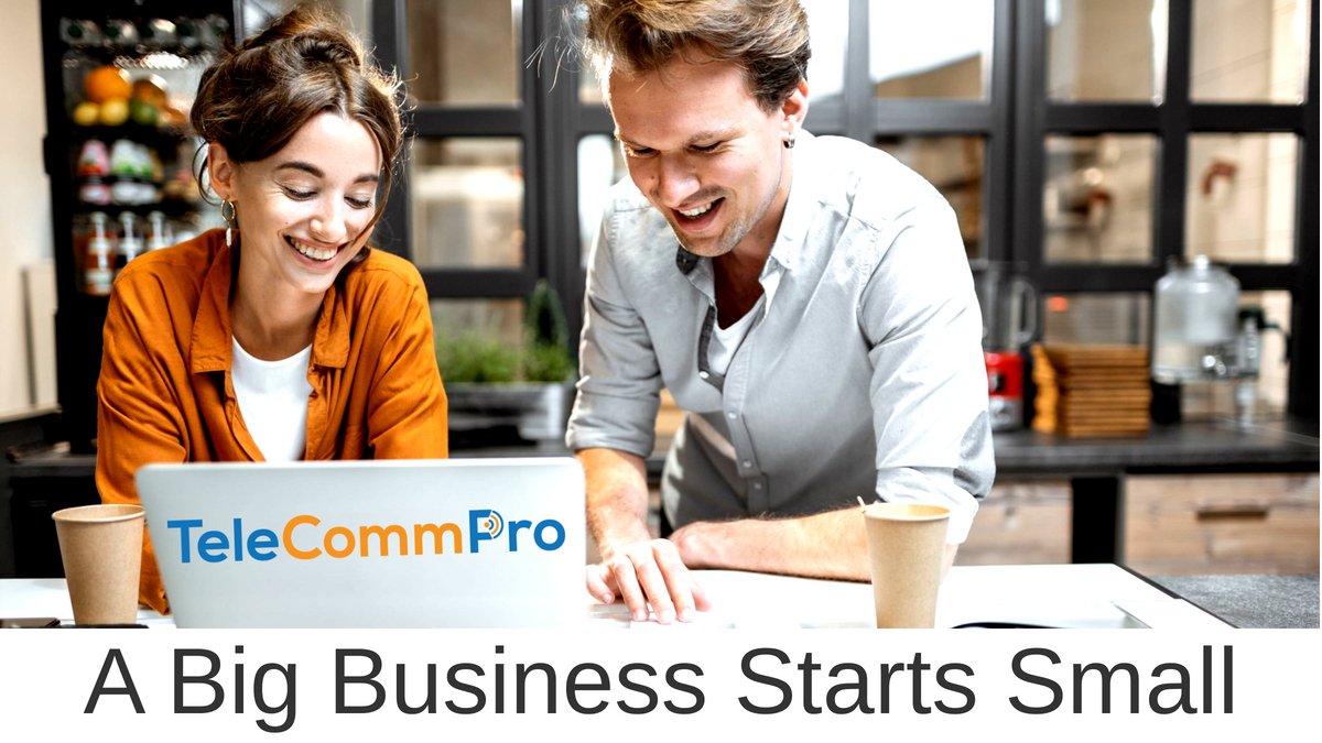 TelecommproTCP's tweet photo. A Big Business Starts Small

#VOIP #ManagedITservices #BusinessIntelligence #Technology #Melbourne #PalmBay #TelecommPro https://t.co/CbbP82Axlm