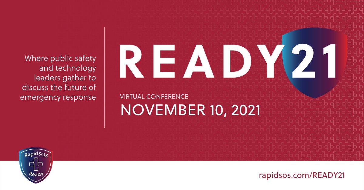 RapidSOS's tweet photo. We’re excited to announce that we have over 1,000 participants for READY21! Check out our exciting sessions and register to hear from 9-1-1 thought leaders, tech partners, & industry experts: https://t.co/mGeyHWaqZi
#READY21 #RapidSOSReady #RapidSOSReadyEmergencyCommunity https://t.co/wNbWEoG5DR