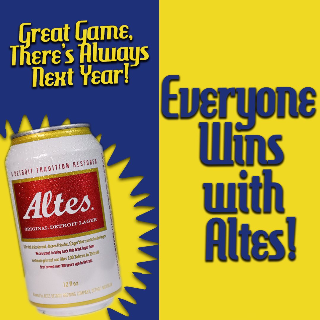 AltesBeer's tweet photo. What a game! With Altes, everyone's a winner! https://t.co/jtm3mUSybZ