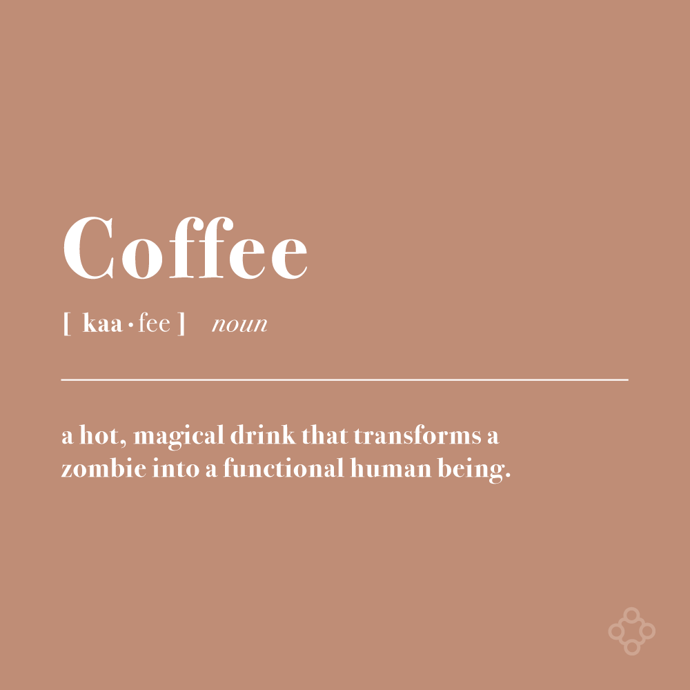 GwynnGroup's tweet photo. We could all use a caffeinated pick-me-up on a Monday morning to become functional human beings again. ☕ #MondayMotivation https://t.co/GoQ0AHysag