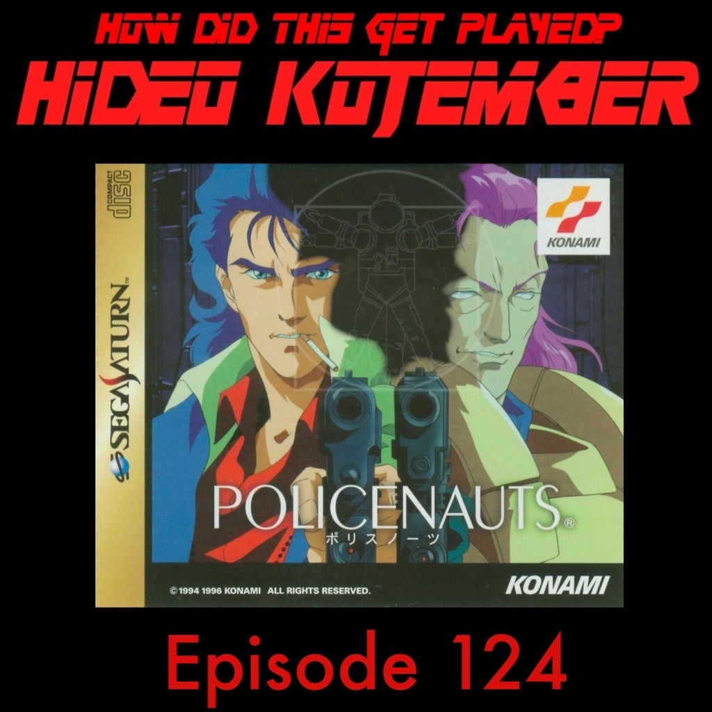 Hideo Kojember, begins with @nickwiger, <a href="/heathercampbell/">Heather Anne Campbell</a> and @mattapodaca going deep on Policenauts! They talk about Hideo’s love of information, the problematic elements, the incredible aesthetic, and more. h.earwolf.com/hdtgp