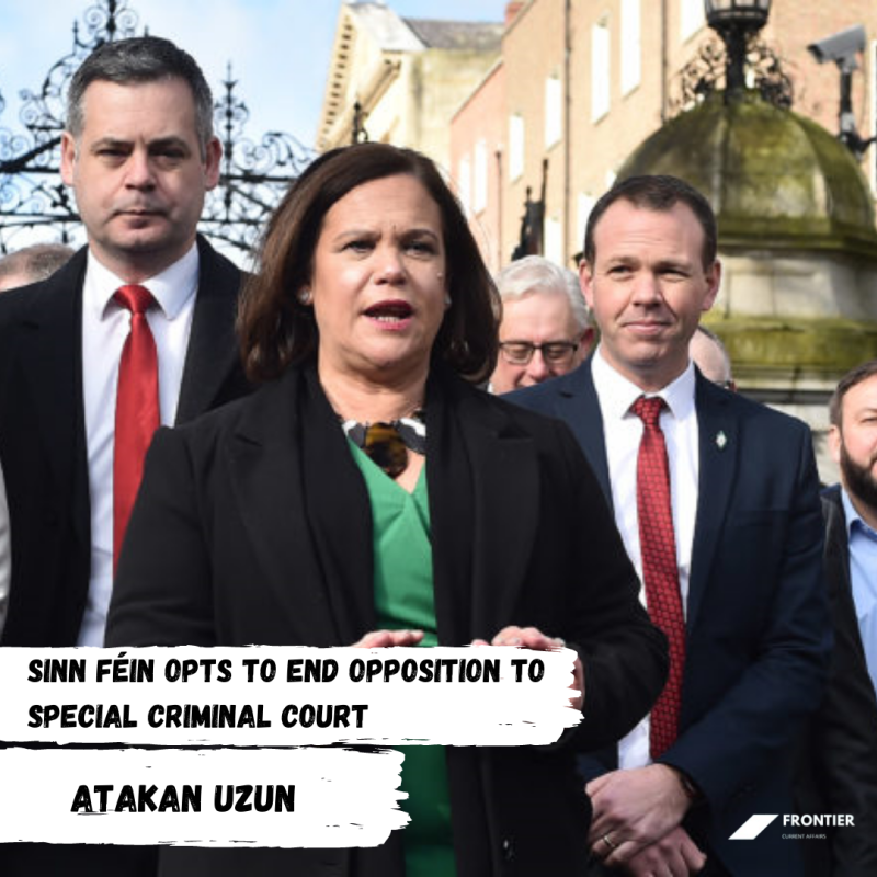 FrontierAffairs's tweet photo. Sinn Féin voted to end its opposition to the Special Criminal Court at its Ard Fheis on Saturday.

Atakan Uzun Reports:

https://t.co/yMIcvvRooT https://t.co/vIHLShKW82