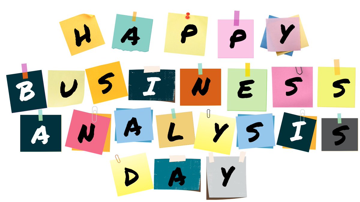 Happy Business Analysis Day!! Keep your eyes peeled for giveaways happening daily throughout this entire week!! Use #GlobalBADay to celebrate this amazing day! 

#IIBA