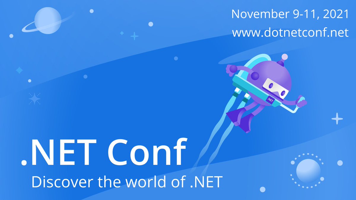 LEADTOOLS's tweet photo. .NET Conf 2021 is soon! Join us and other amazing sponsors for 3 days of free #dotnet #developer content, #trivia games, #prizes, code parties, and so much more.

Check out our latest blog for more info: https://t.co/o4mAl3US9a

#dotnetconf @dotnetfdn https://t.co/eI6YlmFWlj