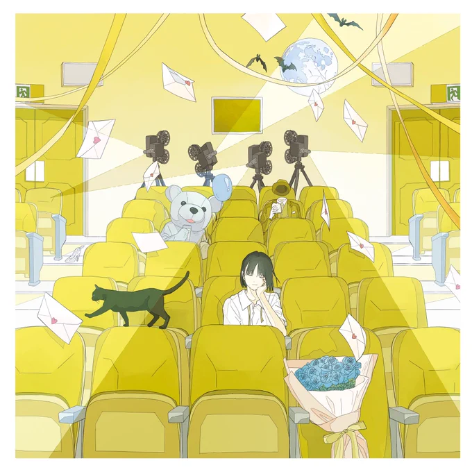2021/12/1 発売

サイダーガール 4th albam
「SODA POP FANCLUB 4」

ジャケットイラスト担当しております。

通常盤、初回盤共にどうぞよろしくお願いいたします! 