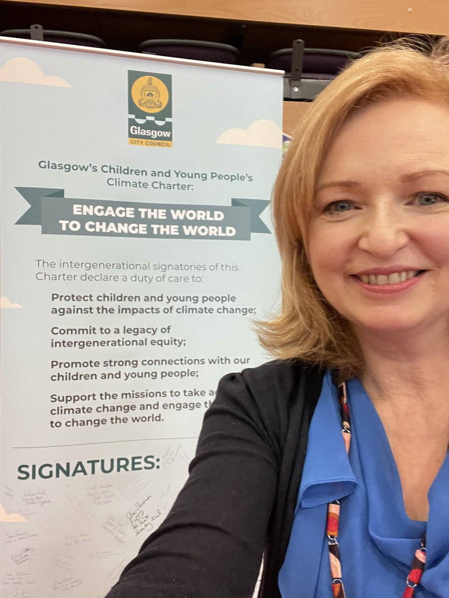 I just signed this #climatecharter #ourdeargreenplace #engagetheworldtochangetheworld @EdISGlasgow