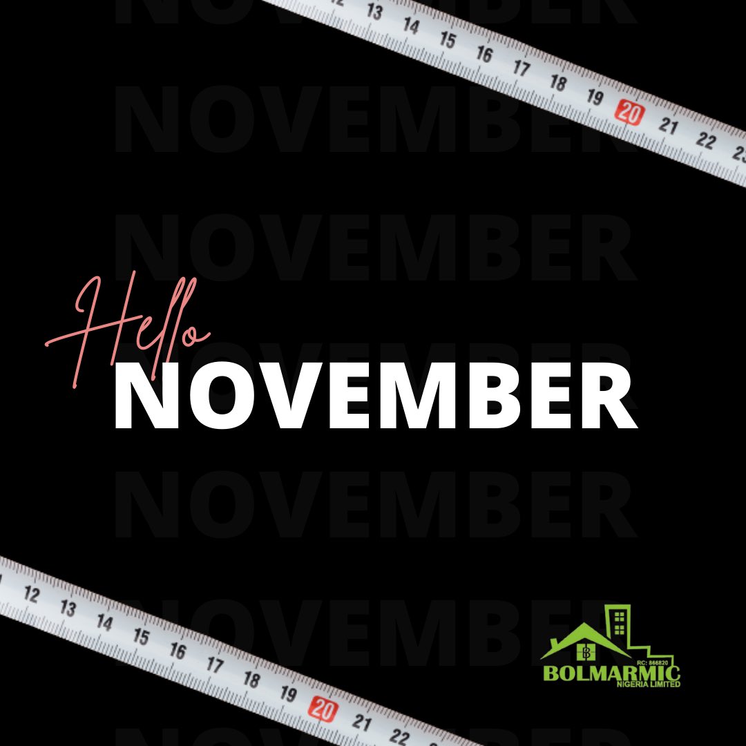 bolmarmic's tweet photo. A new month, a new season, with joy and happiness we wish you all a fantastic and glorious month this November. 

You are not only going to make exploits, the people around you will, by virtue of being around you. Go on and shine your light on men! https://t.co/nYWQAzhoJV