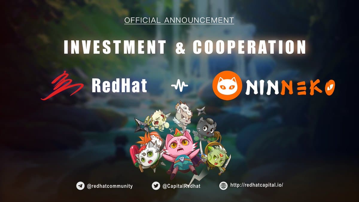 anthonynamu's tweet photo. As I said, the new partner is the development opportunity for the project.
@ninnekogame
 is very keen on getting attention from many projects.
#Ninneko X #RedHat. https://t.co/5QCKNrNEh6